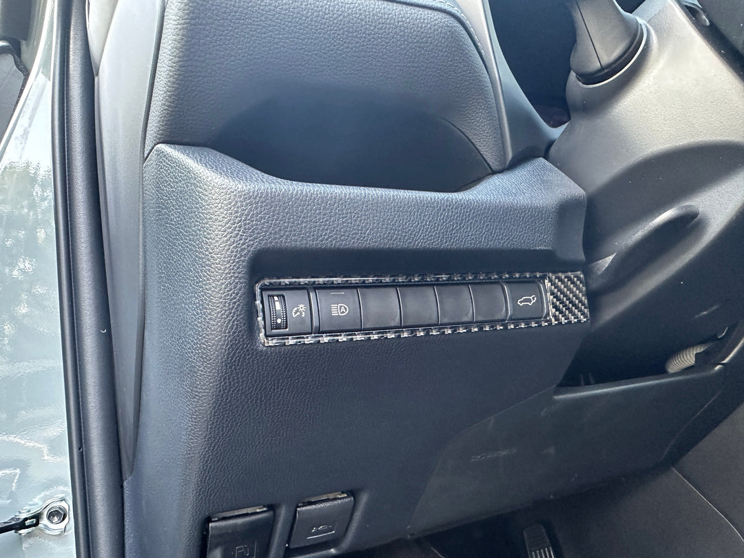 Tufskinz Driver Side Switch Panel Accent Trim Fits RAV4 (2019-2025)