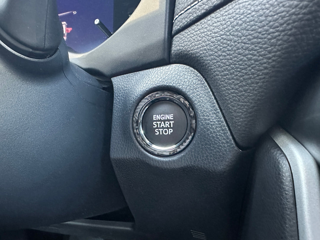 Tufskinz Start Button Accent Trim Fits for RAV4 (2019-2025)