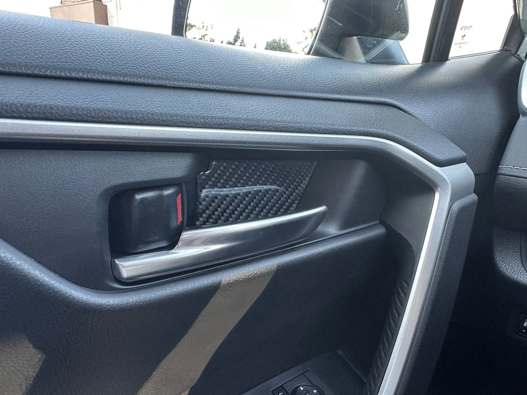 Tufskinz Interior Door Handle Inserts Fits RAV4 (2019-2025)