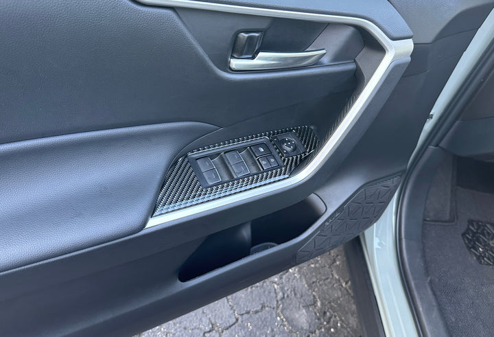 Tufskinz Door Switches Accent Trim Fits RAV4 (2019-2025)