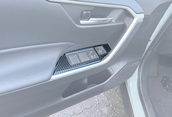 Tufskinz Door Switches Accent Trim Fits RAV4 (2019-2025)