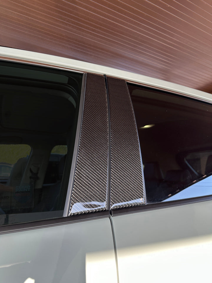 Tufskinz Door Pillar Overlays Fits RAV4 (2019-2025)