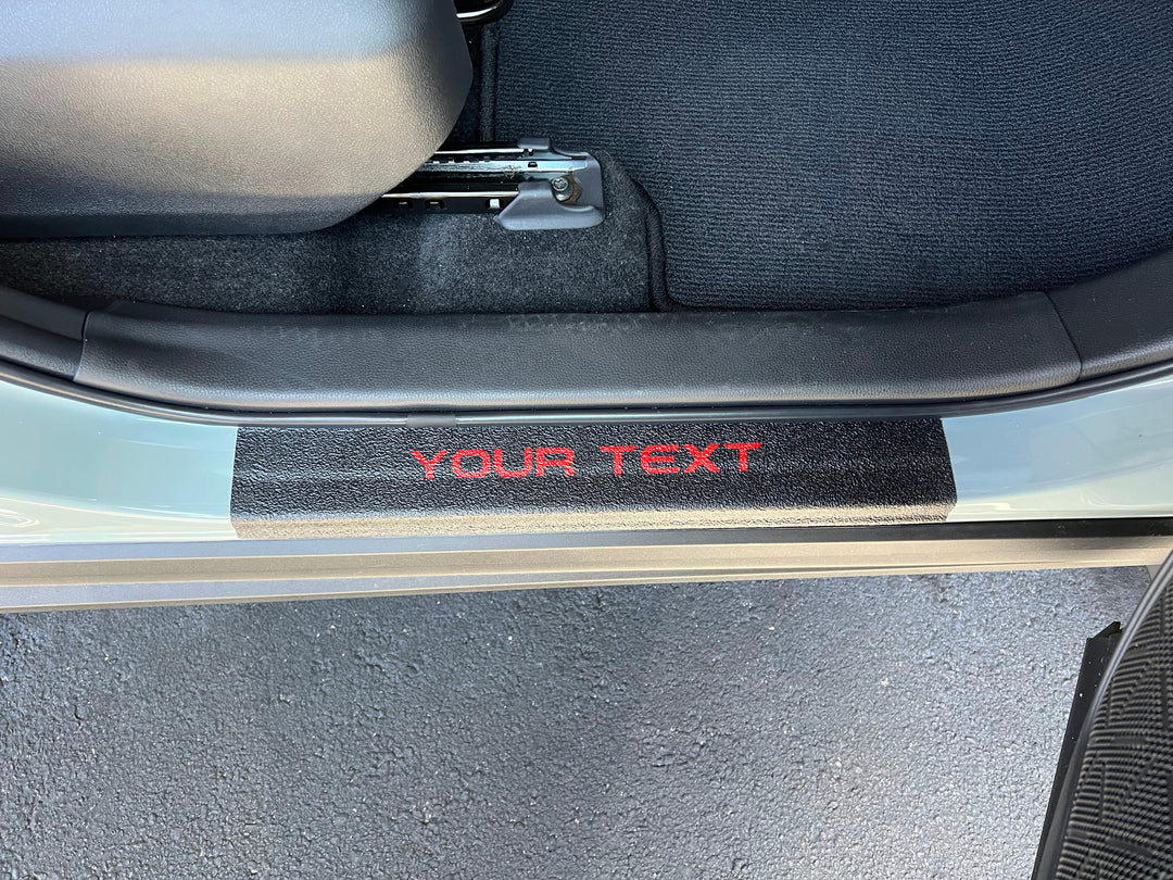 Tufskinz Door Sill Protection Overlays Fits RAV4 (2019-2025)