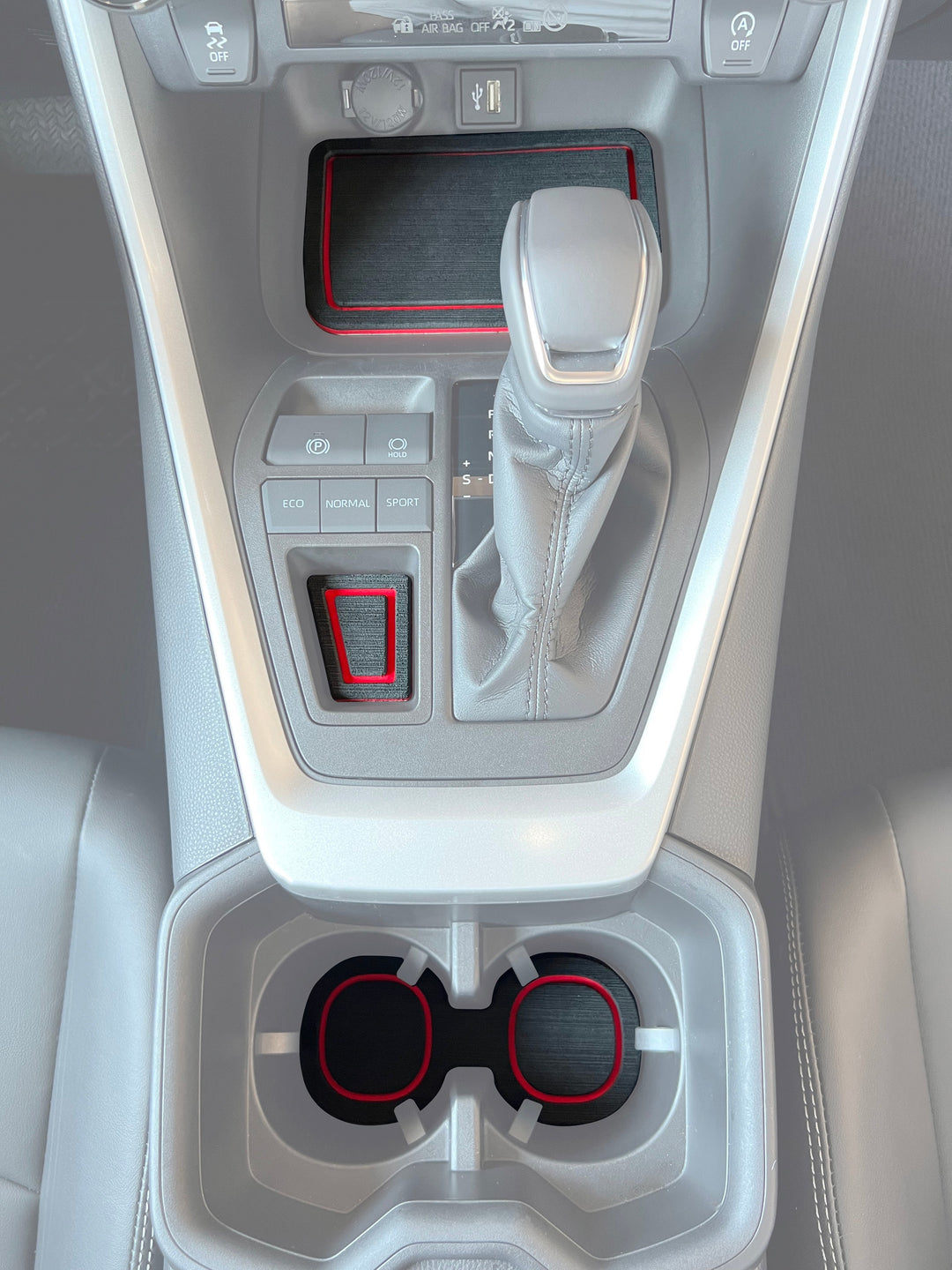 Tufskinz Center Console Foam Inserts Fits RAV4 (2019-2025)