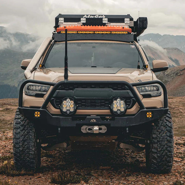 Backwoods Adventure Mods Hi-Lite Overland  Front Bumper [Bull Bar] for Tacoma (2016-2023)