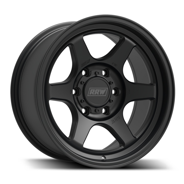 RRW RR2-S FLOW FORMED 17x8.5 Wheel | MATTE BLACK