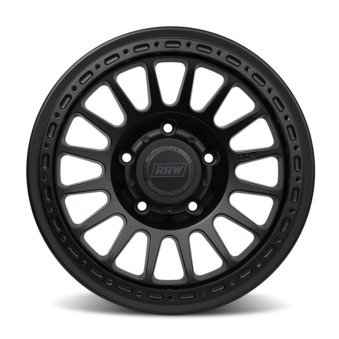 RR6-H 17x8.5 Hybrid Beadlock | MATTE BLACK
