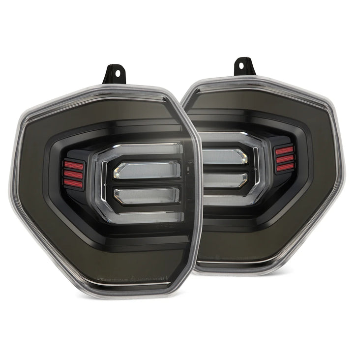 Alpharex NOVA-Series Prismatic LED Tail Lights Black Clear for 4Runner (2025+)