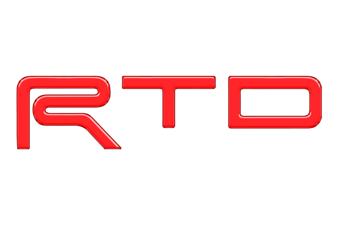 Skid Plate Letter Inserts Fits 2006-2014 Toyota FJ Cruiser