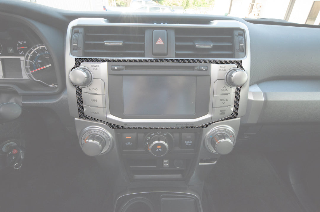 Navigation/CD Player Outer Radio Display Accent Fits 2014-2024 Toyota 4Runner