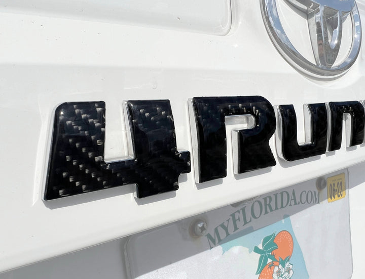 Tufskinz Rear Hatch Letter Overlays for 4Runner (2010-2024)