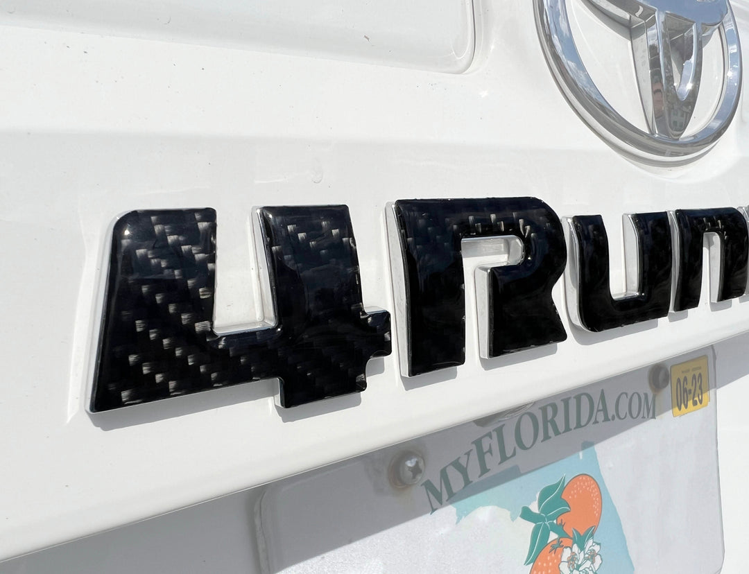 Tufskinz Rear Hatch Letter Overlays Fits 4Runner (2010-2024)