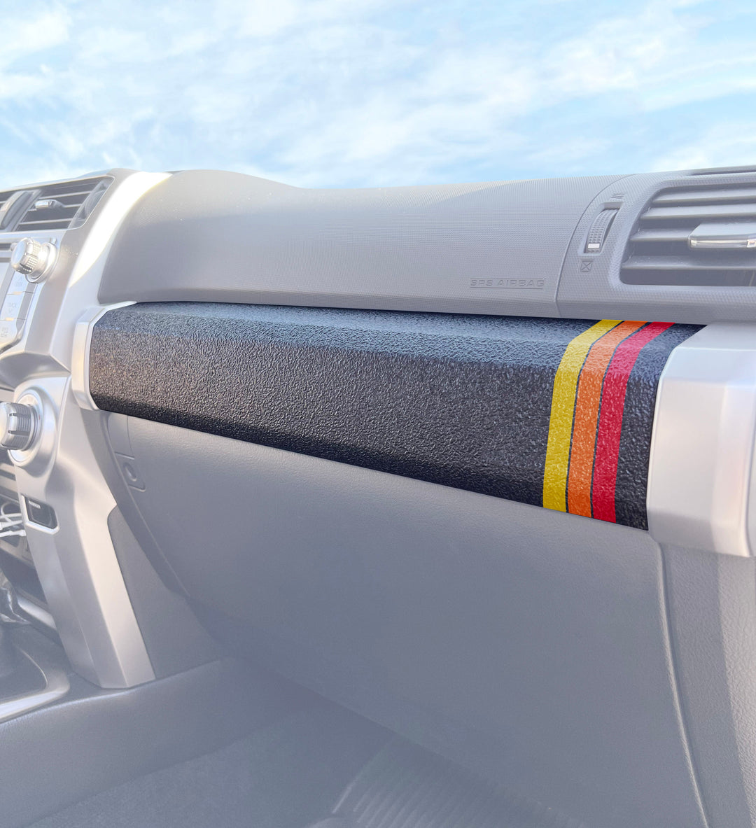 Tufskinz Textured Glove Box Bar Overlay Fits 4Runner (2010-2024)