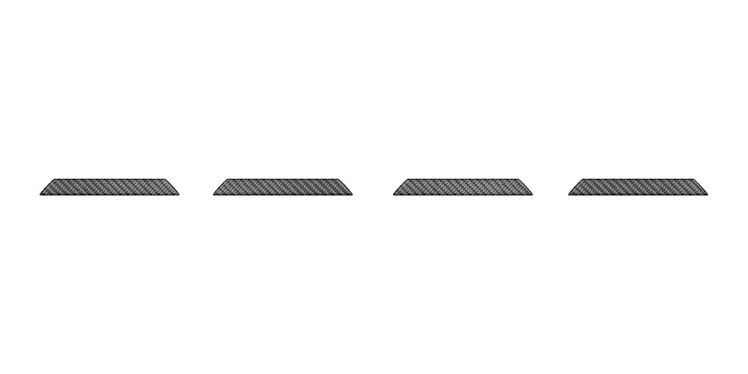 Lower Front Bumper Line Inserts Fits 2025-2027 Toyota 4Runner