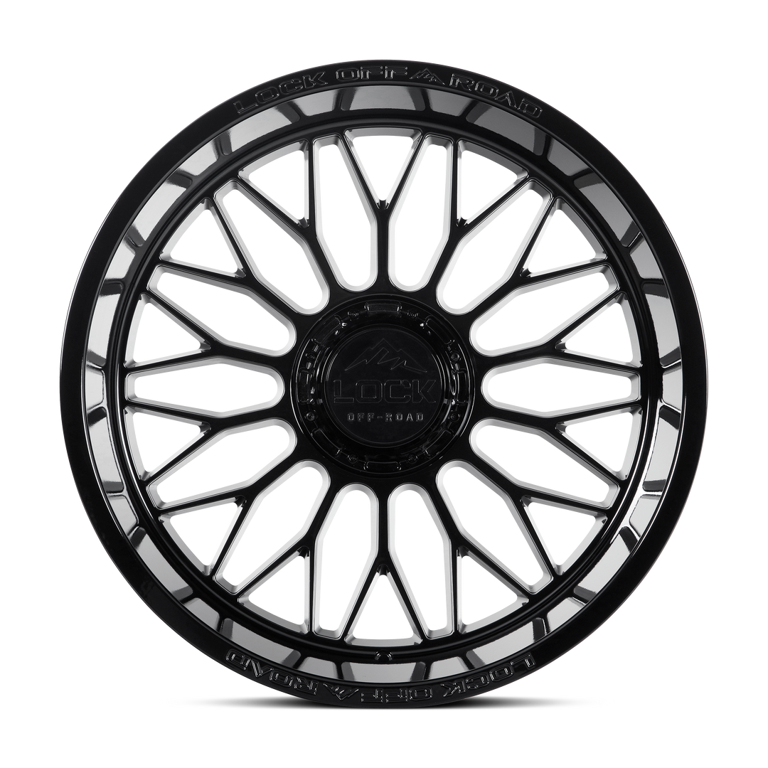 Lock Off-Road Wheels RAMPAGE - GLOSS BLACK