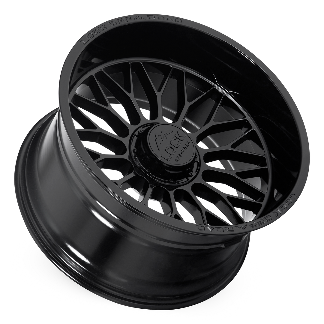 Lock Off-Road Wheels RAMPAGE - GLOSS BLACK