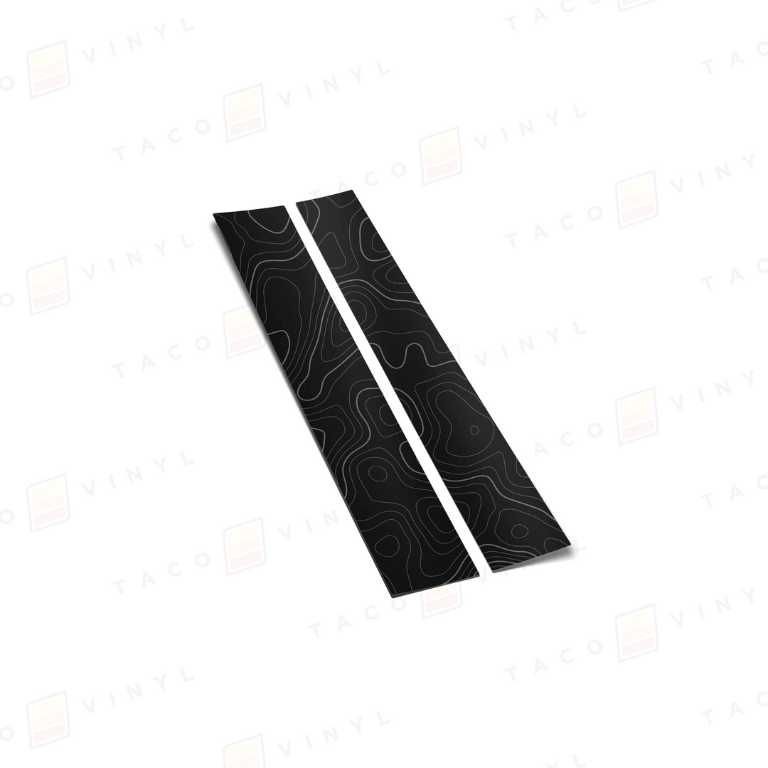 Taco Vinyl Door Pillar Decals for Rav4 (2019-2025)