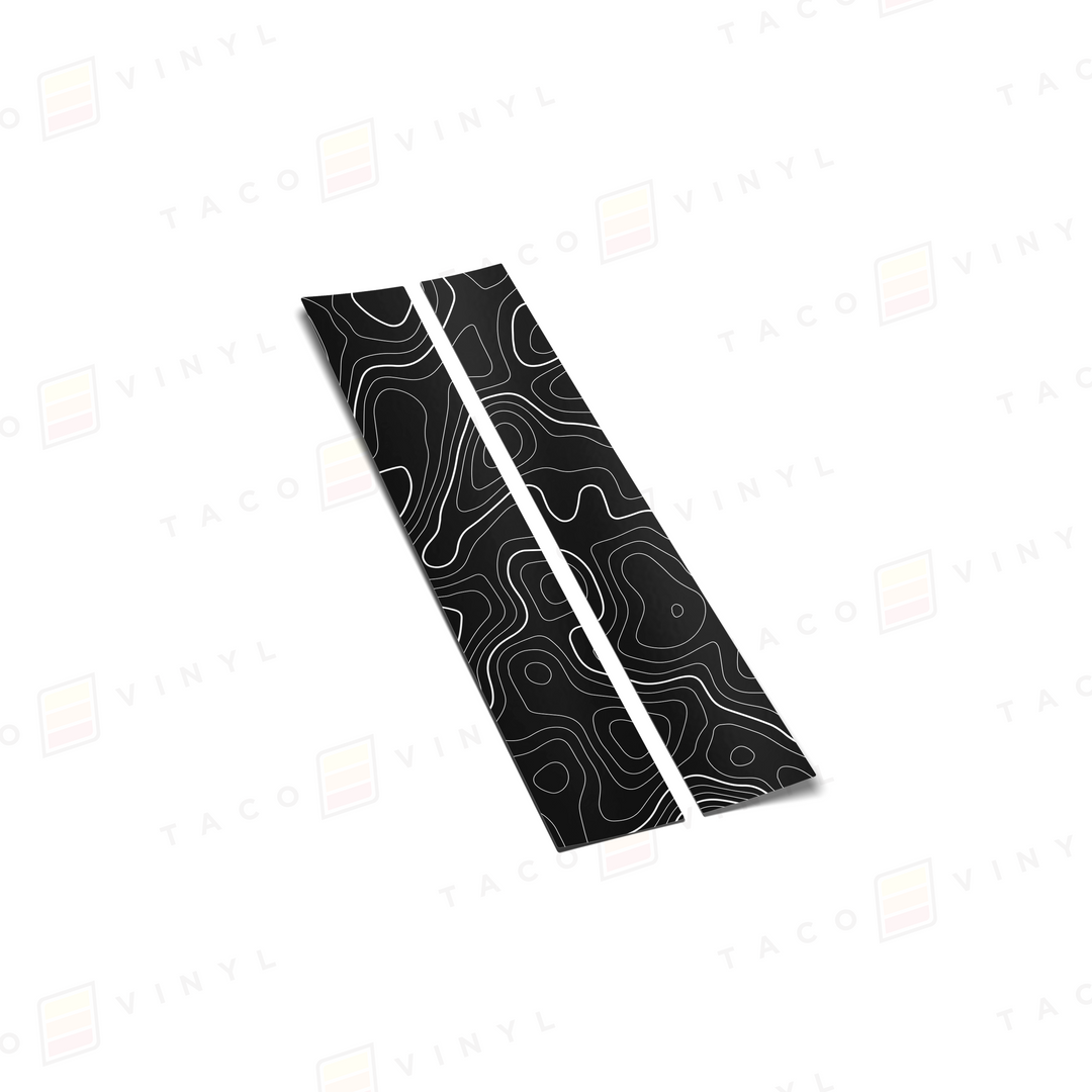 Taco Vinyl Door Pillar Decals for Rav4 (2019-2025)