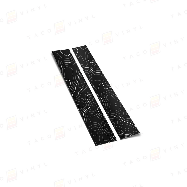 Taco Vinyl Door Pillar Decals for Rav4 (2019-2025)