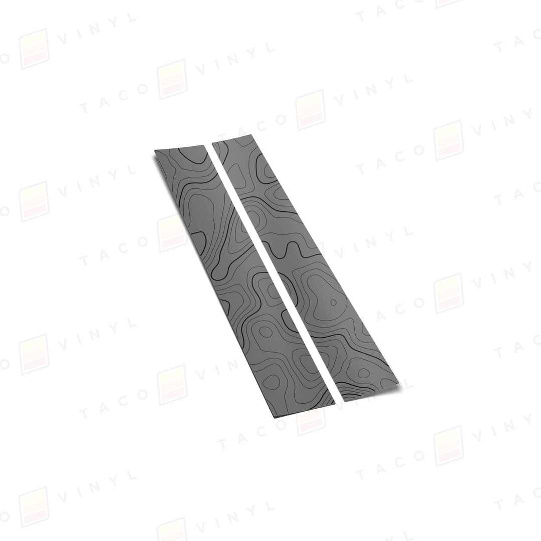Taco Vinyl Door Pillar Decals for Rav4 (2019-2025)