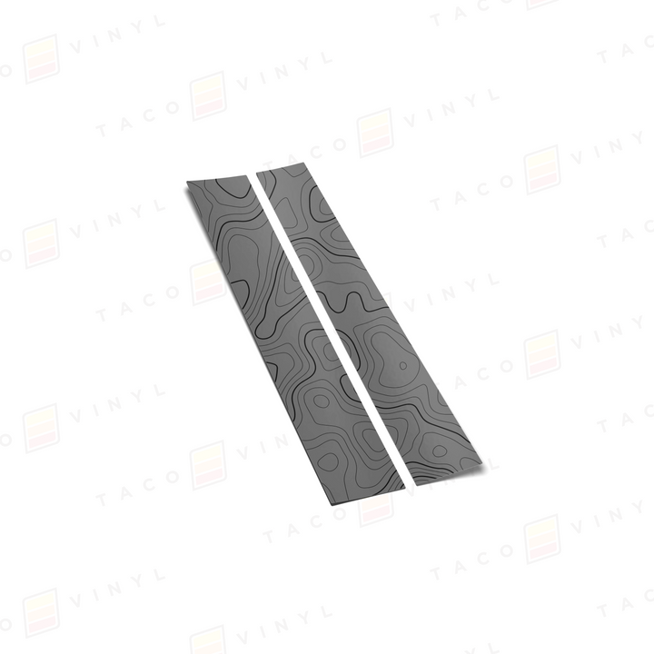 Taco Vinyl Door Pillar Decals for Rav4 (2019-2025)