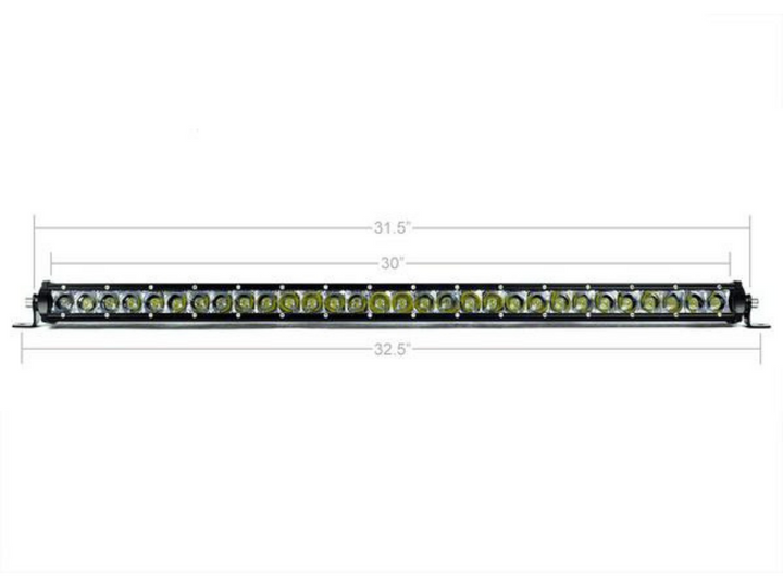 Cali Raised LED 32" Lower Bumper Flush Slim Light Bar Kit For Tacoma (2016-2023)