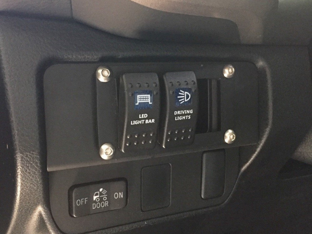 Cali Raised LED Rocker Switch Panel (3) For Tacoma (2016-2023)