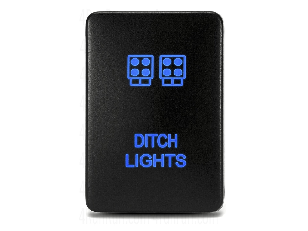 Cali Raised LED Low Profile LED Ditch Light Brackets Kit For 4Runner (2010-2024)