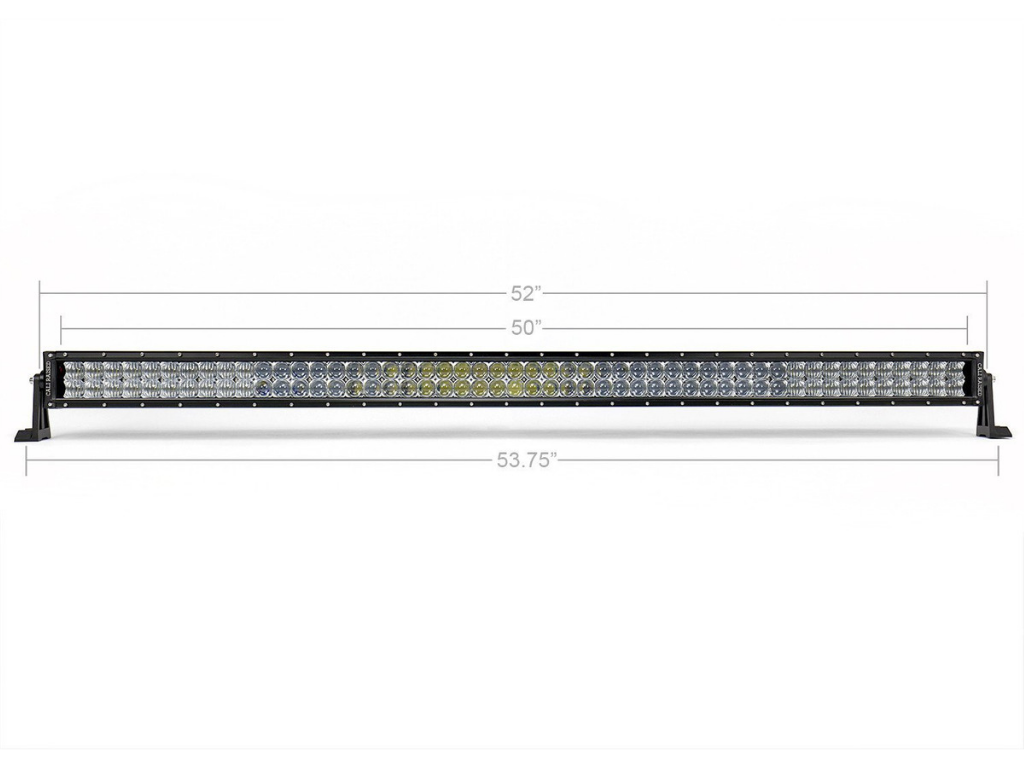 Cali Raised LED 52" Curved LED Light Bar Roof Brackets Kit For Tundra (2007-2021)