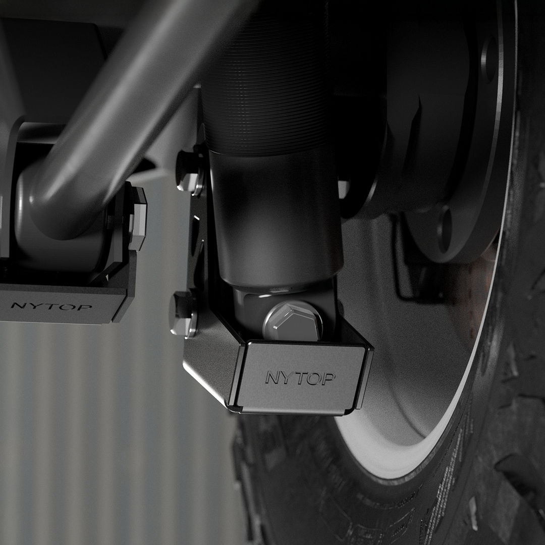 Nytop  Rear Shock Mount Skid Plate Kit for Tacoma (2024+)