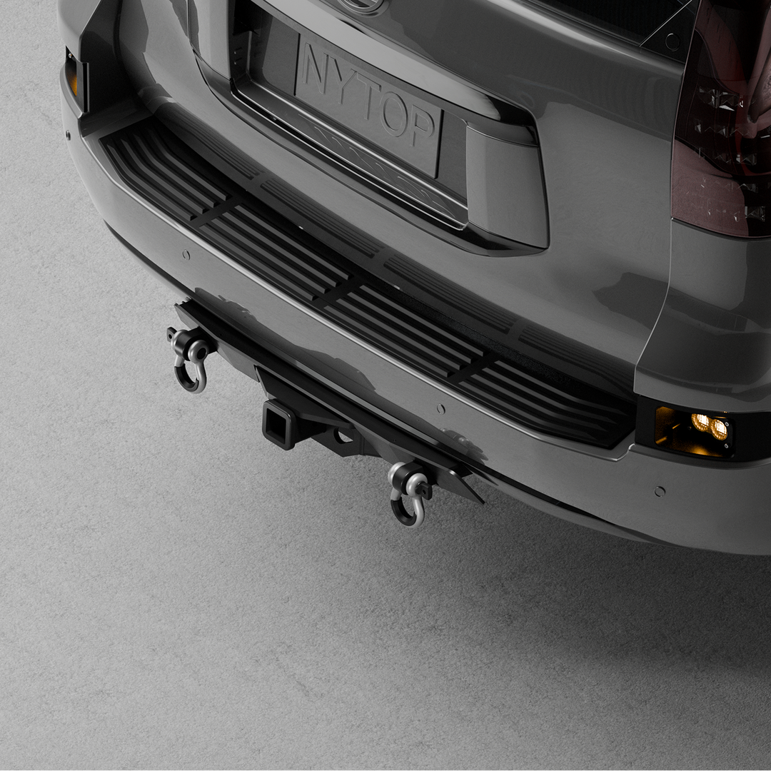 NYTOP Rear Tow Hitch Receiver Hybrid Bumper for GX460 (2014-2023)