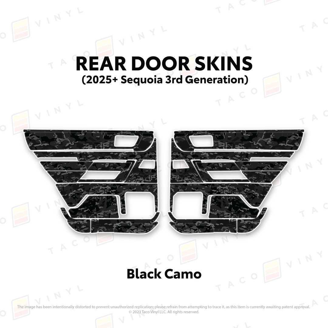 2023+ Sequoia Door Skins