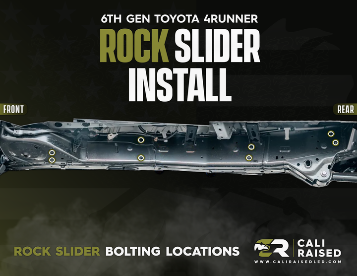 Cali Raised LED Trail Edition Rock Slider for GX 550 (2024+)