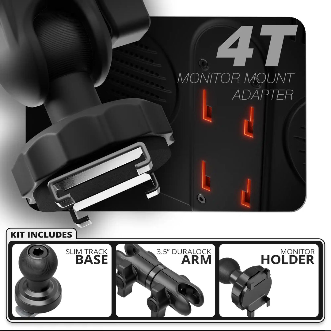 Tackform TPMS - 4T | Slim Track Base | 3.5" DuraLock Arm