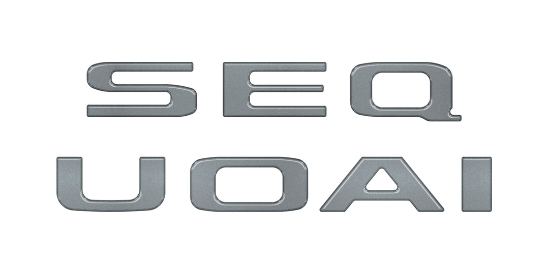 Rear Hatch Letter Overlays Fits 2023-2027 Toyota Sequoia