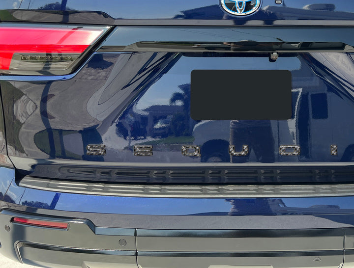 Rear Hatch Letter Overlays Fits 2023-2027 Toyota Sequoia