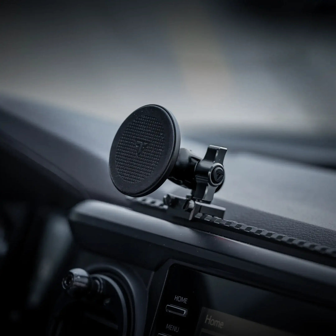 TRAXX™ - Assault Track Picatinny Dash Bracket With Dual MagSafe Phone Mounts | 2016 - 2023 Toyota Tacoma