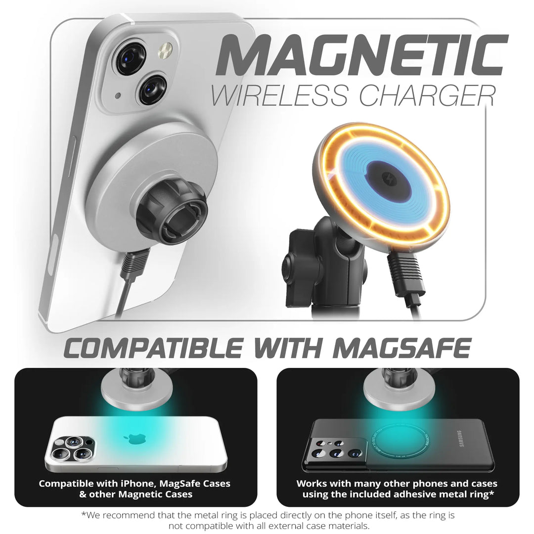 LINK™ Vent Mount Bracket With MagSafe Charging Phone Holder | Choose Your Arm Length | 2016-2023 Toyota Tacoma and 2014-2021 Toyota Tundra