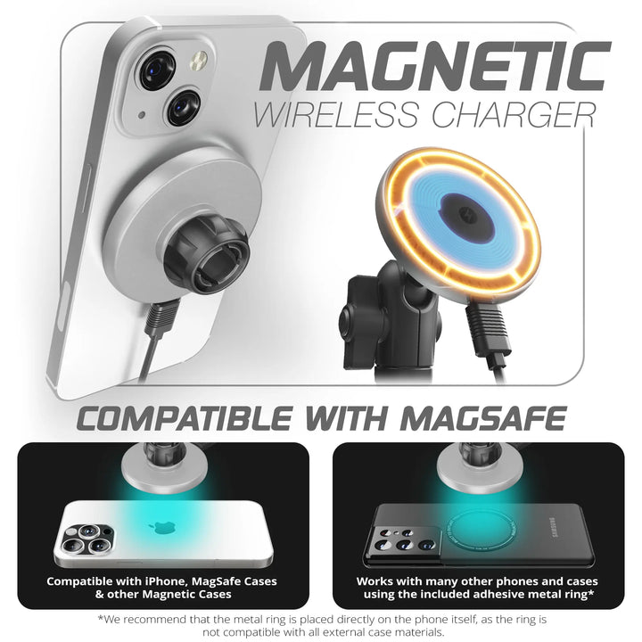 LINK™ Vent Mount Bracket With MagSafe Charging Phone Holder | Choose Your Arm Length | 2016-2023 Toyota Tacoma and 2014-2021 Toyota Tundra