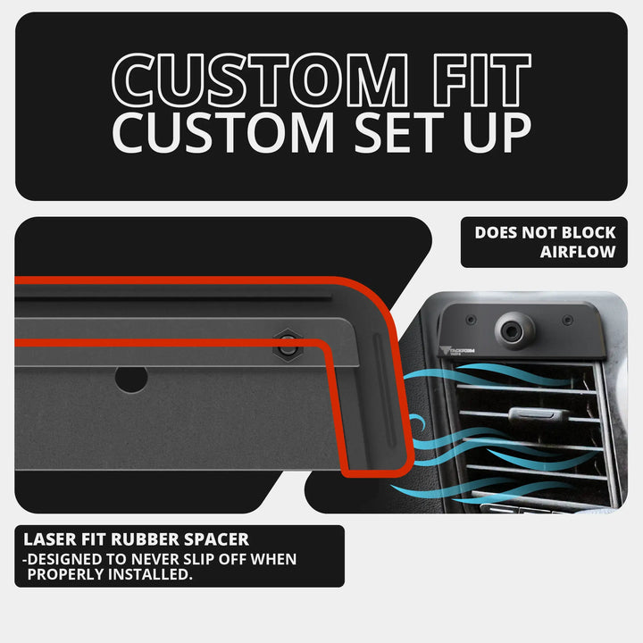 LINK™ Vent Mount Bracket With MagSafe Phone Holder | 3.5" Arm | 2020-2025 Ford Transit (Not Compatible With Transit Connect)