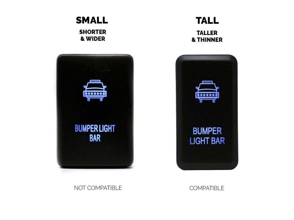 Cali Raised LED OEM Style Switch Panel (3 Switch) for Tacoma (2016-2023)