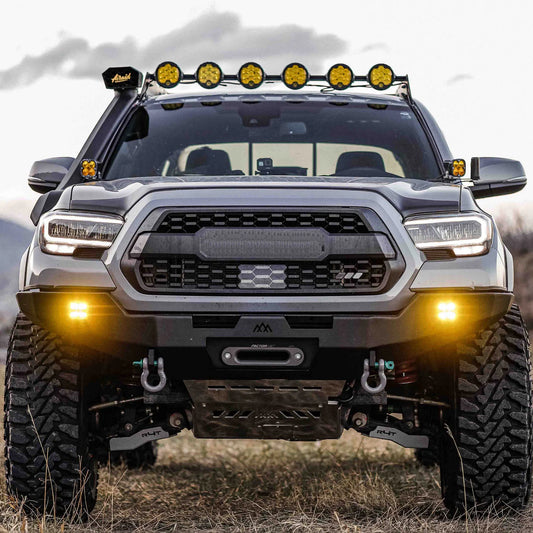Backwoods Adventure Mods Hi-Lite Overland Front Bumper [No Bull Bar] for Tacoma (2016-2023)