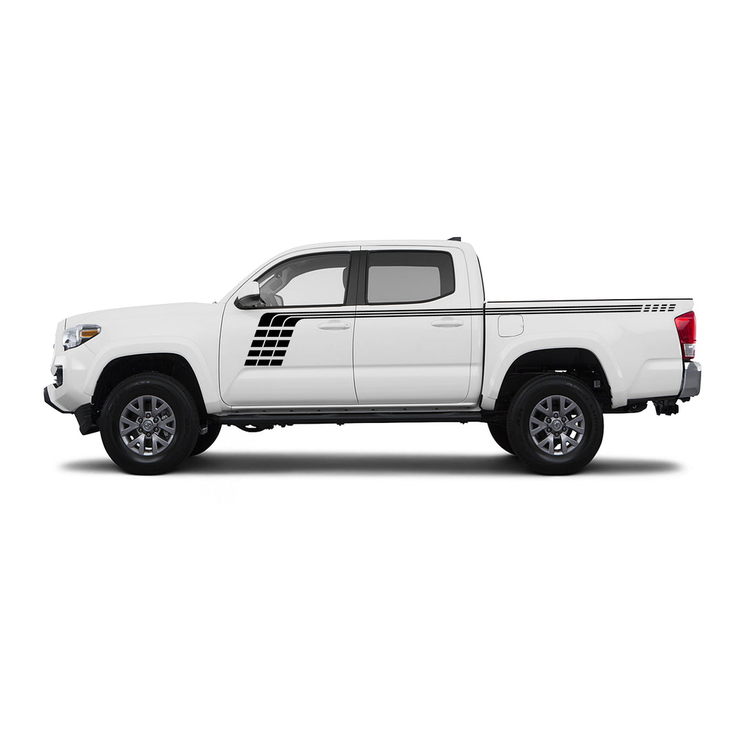 2016-23 Tacoma Checkered Stripe Kit