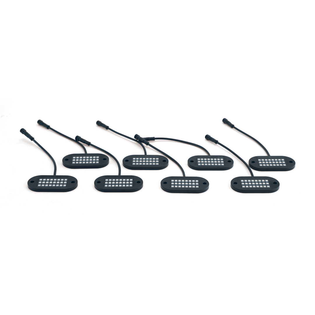 5150 187 Style Rock Lights 2.0 w/ Control Harness