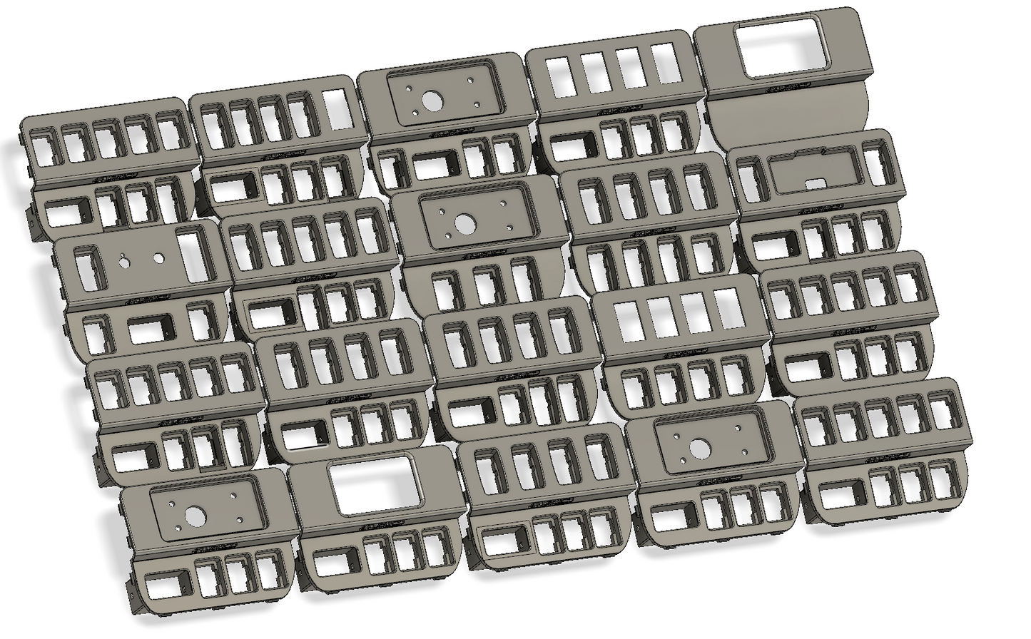 Meso Customs CUSTOM LAYOUT switch panel for Tacoma (2016-2023)