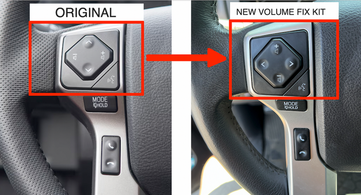 Meso Customs The Steering Wheel Control Fix kit for Tacoma(2016-2023), Tundra (2014-2022), 4Runner (2010-2023)