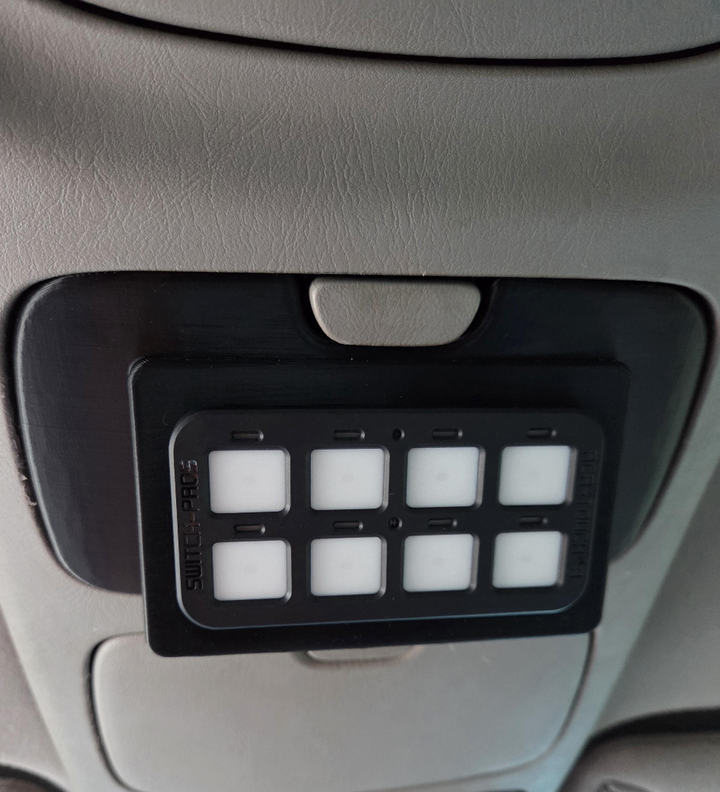 1st Gen 2001-2007 Toyota Sequoia/Tundra SwitchPros SP9100 Overhead Switch Panel Mount