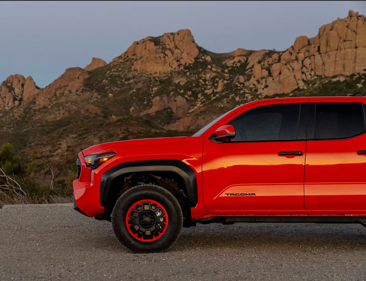 Vinyl Blackout Kit for 2024+ Tacoma 17” TRD Off Road Wheels