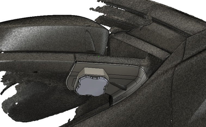 Baja 686 Industries LLC Mirror Puddle light Diode Dynamics + Rock lights pair for Tacoma (2024+)