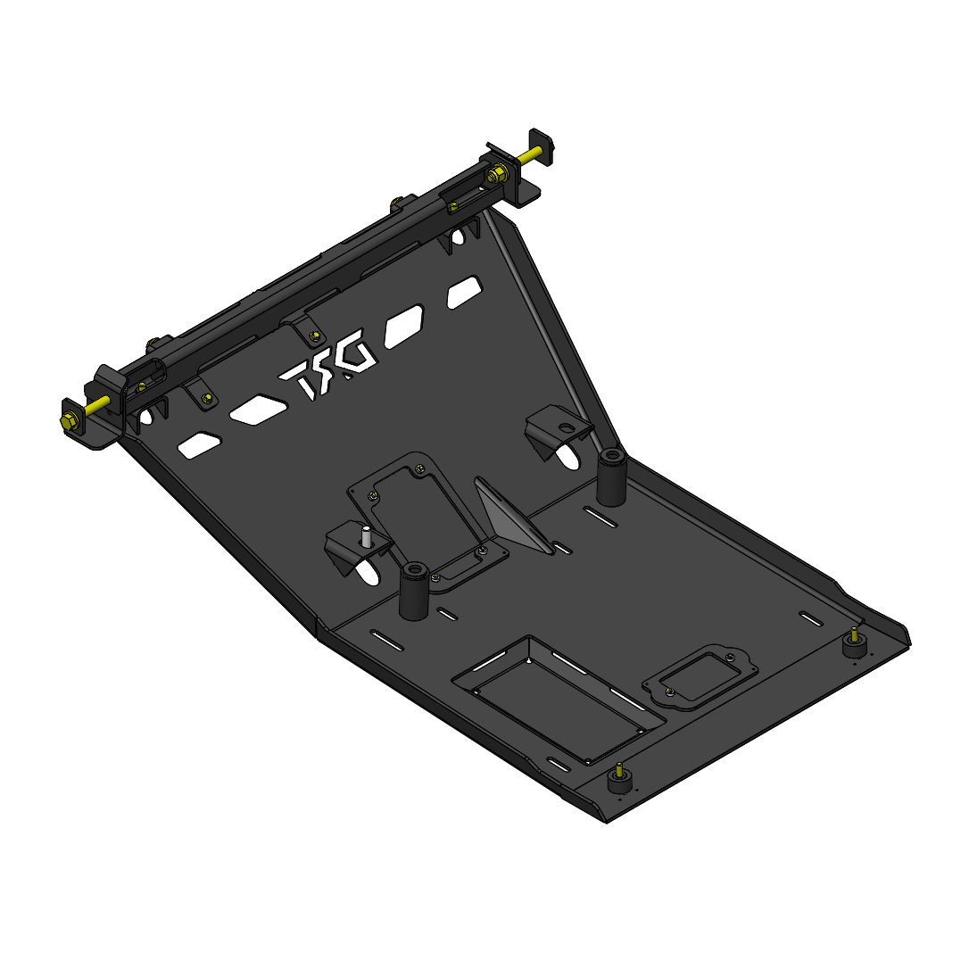 Tacoma Crossmember Delete Front Skid Plate & Crossmember / 2nd & 3rd Gen / 05-23